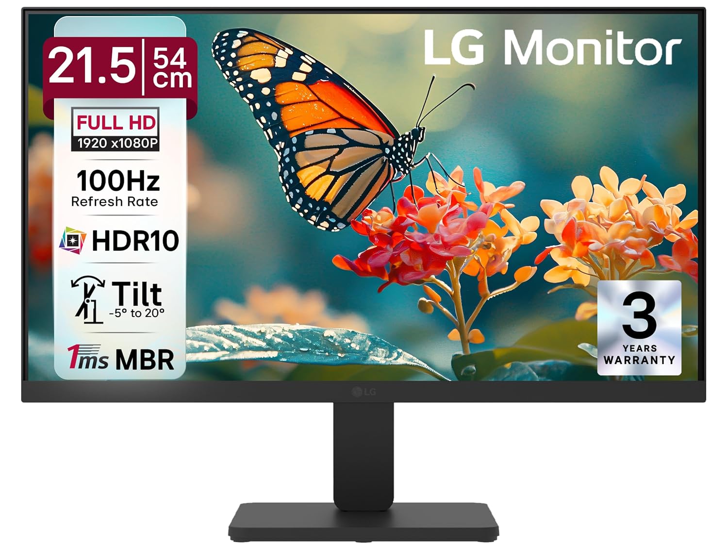 LG 22U401A 54.61 cm (22 Inch) Full HD (1920×1080) VA Monitor